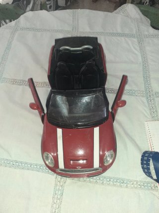 Coche Juguete Barbie Ken Rojo