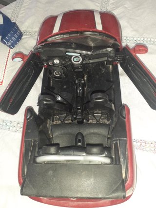 Coche Juguete Barbie Ken Rojo