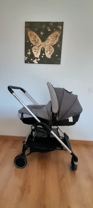 Silla de paseo y capazo Bebé Confort