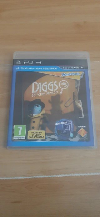 Diggs Detective Privado PS3 Wonderbook