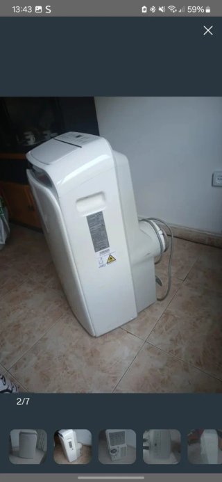 Pingüino Aire Frío/Caliente Midea