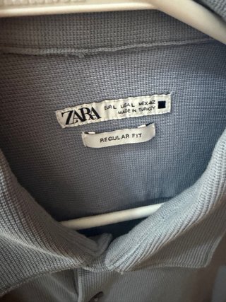 Camisa Zara Azul