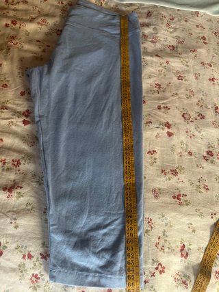 Leggings azules capri