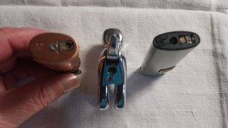 3 Accendini Vintage Win-Tdhj-Cagnolino