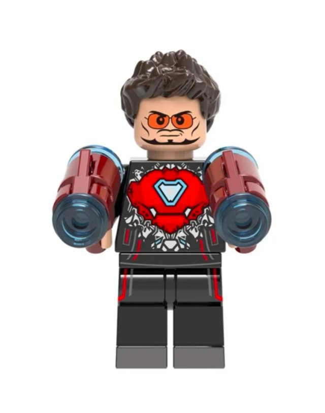 Figura Lego Marvel Tony Stark compatible