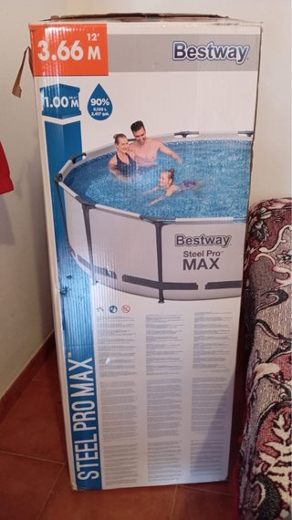 Piscina Bestway Steel Pro MAX 3.66m