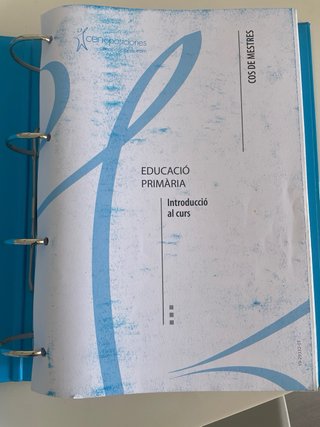Temario Oposiciones Primaria Cataluña