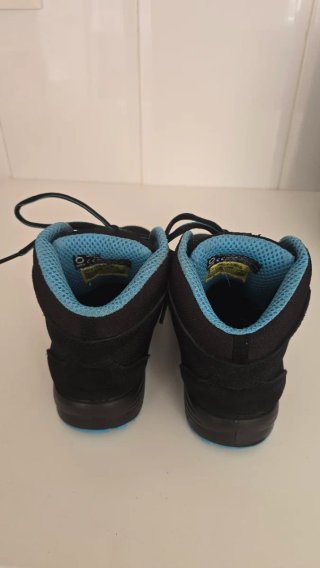 Botas de seguridad Teamwork negras y azules