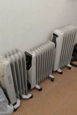 Lote 3 radiadores aceite