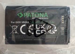 Batería Patona VB26A para Cámara/Videocámara