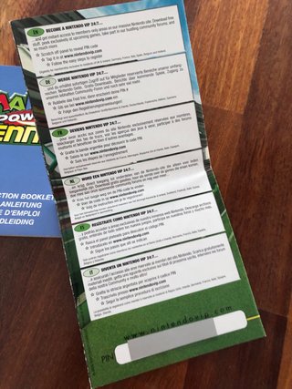 Manual Mario Power Tennis Advance + VIP
