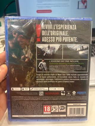 Metal Gear Solid Delta: Snake Eater PS5 Edizione D