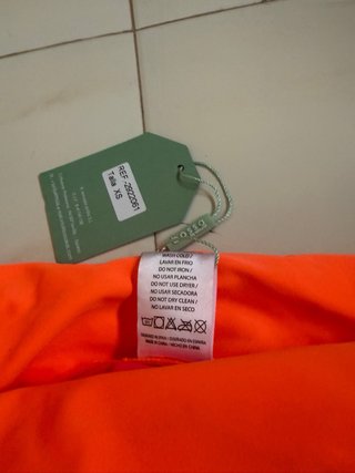 Bikini Naranja y Rosa