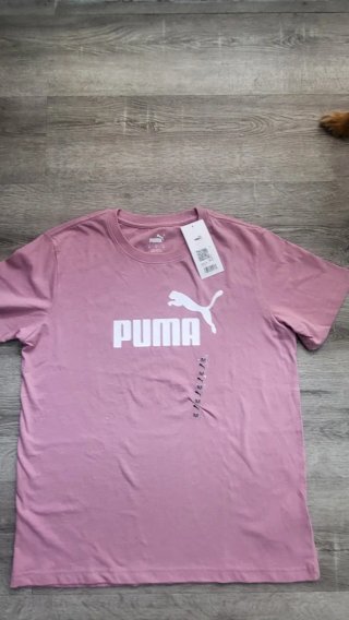 Camiseta Puma Mujer Talla M Rosa