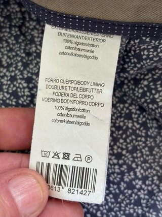 Pantalón chino El Ganso azul hombre