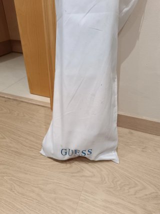 Botas Guess Tacón Gris Talla 39