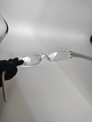 Gafas BD plateadas y rosas