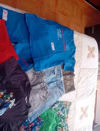 Lote Ropa Niño: Camisetas y Pantalón Corto