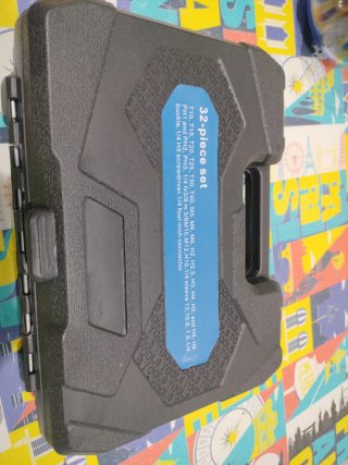Llave dinamométrica 5-25Nm 32pcs + maletín