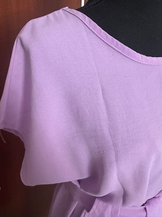 Vestido malva talla M