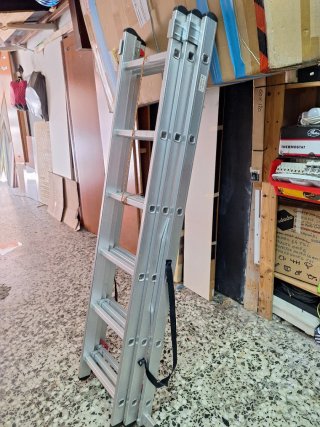 Escalera 3 tramos aluminio