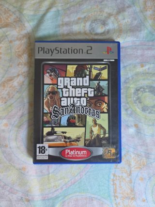 Grand Theft Auto: San Andreas PS2 Platinum