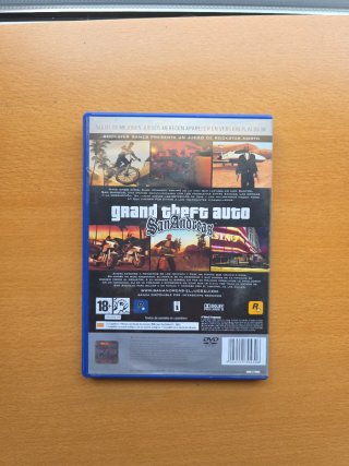 Grand Theft Auto: San Andreas PS2 Platinum