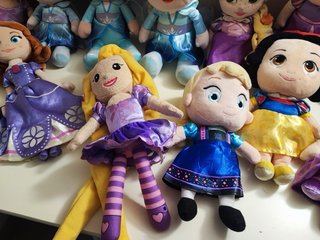 Bambole Principesse Disney Peluche