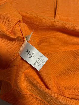 Polo Naranja Lacoste Talla 3