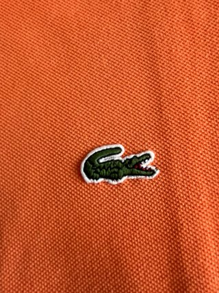 Polo Naranja Lacoste Talla 3