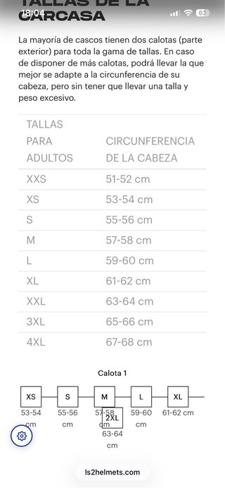 Casco LS2 airflow