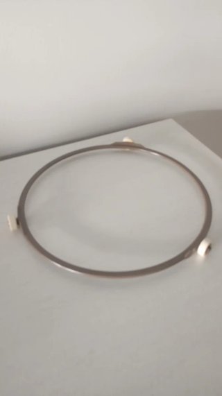 Anillo giratorio para microondas