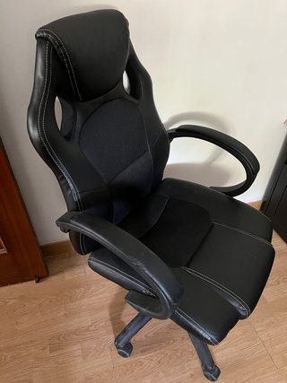 Silla Gaming Negra Elevable