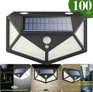 6 Faretti Solari LED 100W con Sensore