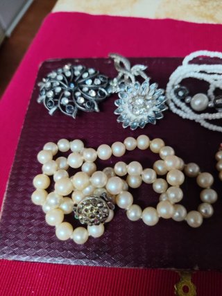 Lote Bisutería: Collares y Broches