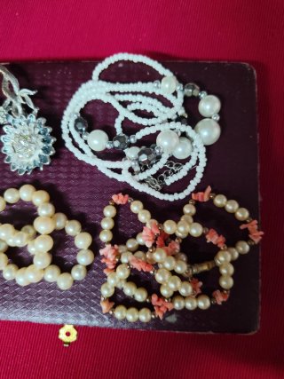 Lote Bisutería: Collares y Broches
