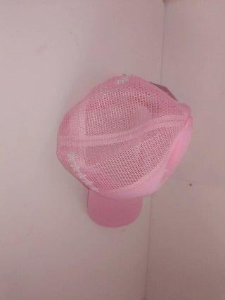 Gorra rosa con estrellas