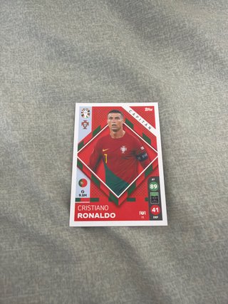 Cristiano Ronaldo Capitán Eurocopa 2024 Topps