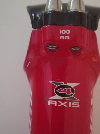 Potencia Ritchey 4 Axis 100mm Roja