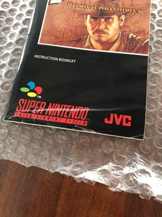 Manual Indiana Jones Greatest Adventures PAL EUR