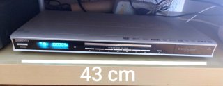TV HD + DVD reproductor Silvercrest y 2 mandos