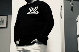 Jersey Louis Vuitton Negro Talla M