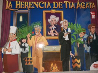 Juego de mesa La Herencia de Tía Ágata
