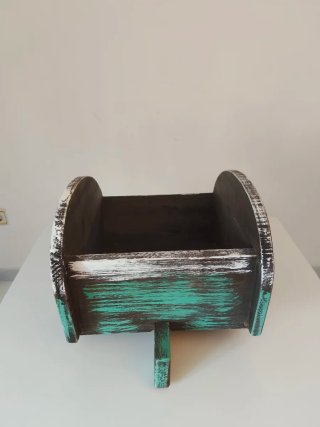 Caravana Decorativa Madera