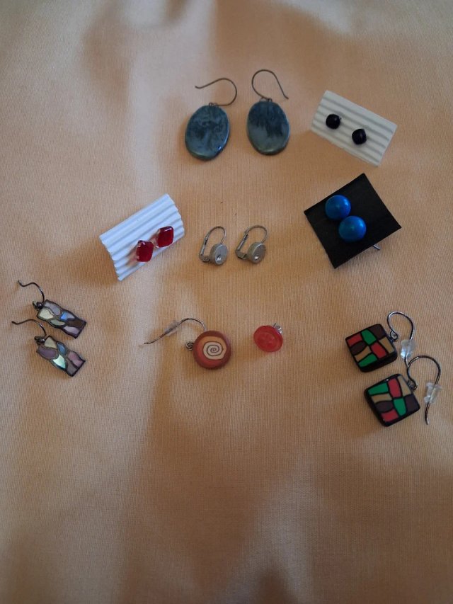 Pack de 7 pares de pendientes fantasía