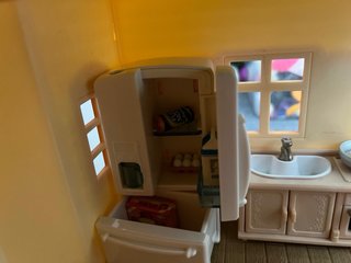 Casa Sylvanian Families 2 pisos y bicicleta