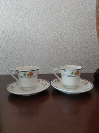 Juego de 2 tazas de café Tú y Yo