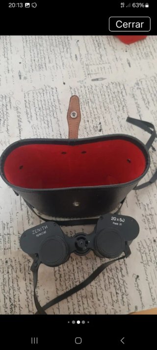 Prismáticos Zenith con funda