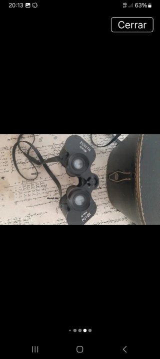 Prismáticos Zenith con funda