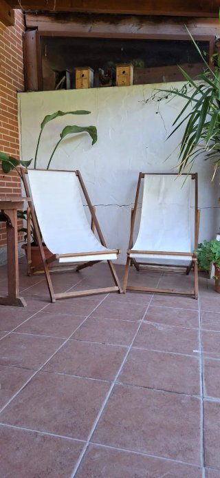 Hamaca de madera plegable . PRECIO POR UNIDAD